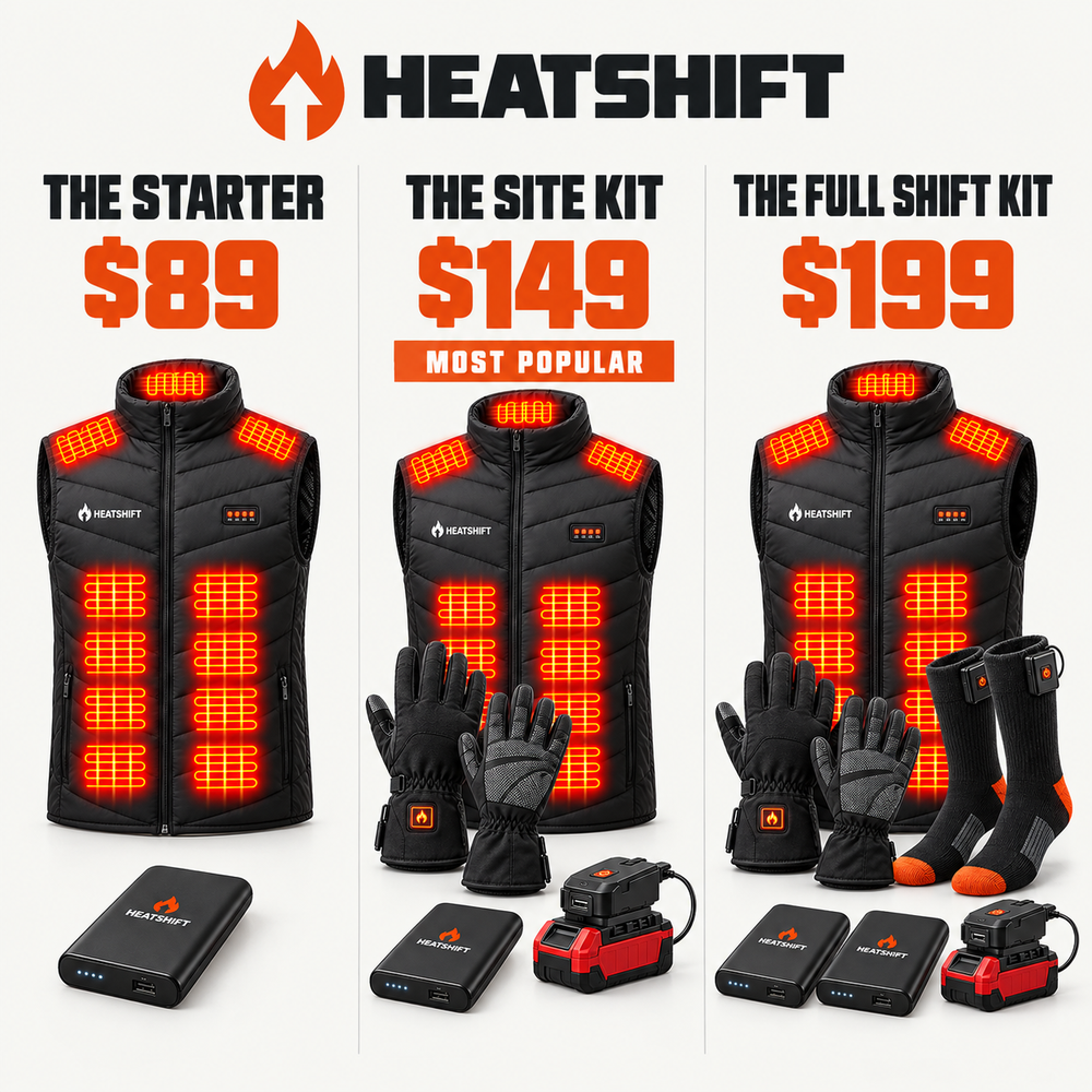 The Starter, The Site Kit and The Full Shift Kit